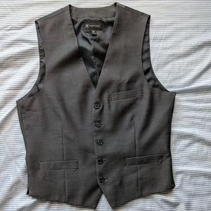 INC International concepts gray vest
